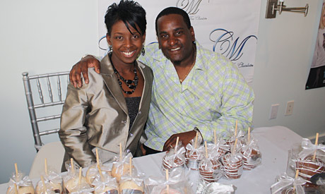 CM-Fine-Chocolates Crystal McClendon with her Fine Chocolates!