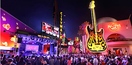 Universal CityWalk Plugged In Stage