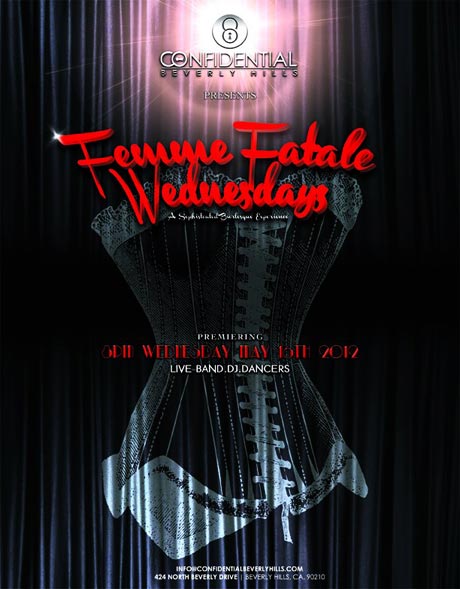 Femme Fatale Wednesdays at Confidential Beverly Hills