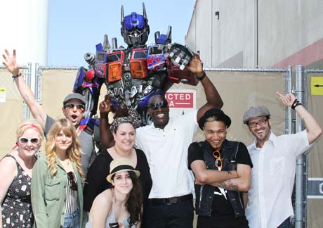 "The Voice" Last 8 at Transformers: The Ride-3D
