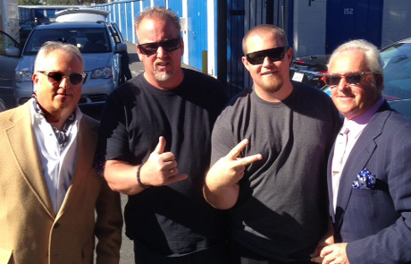 Kings of Swag with Storage Wars competitors Darrel Sheets and son Brandon