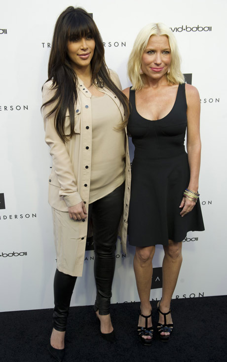 Kim Kardashian and Tracy Anderson