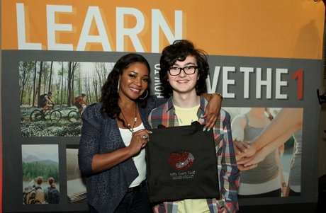 Actress Tamala Jones and Actor Jared Gilman from Moonrise Kingdom support Guard a Heart Foundation