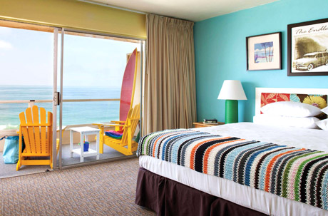 Pacific Edge Hotel -guest room