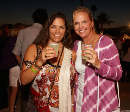 LA's The Place Editor in Chief Jane Emery and Manhattan Beach resident Linda Rosen