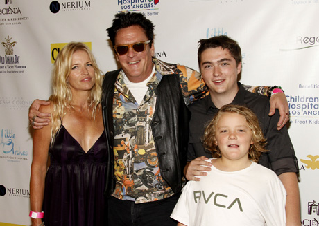 Michael Madsen and family attend Secret Room pre Emmy gift lounge