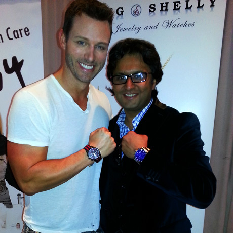 Days of Our Lives  Eric Martsolf with Craig of Craig and Shellys Fine Jewelry