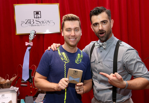 Lance Bass with ZB Savoy
