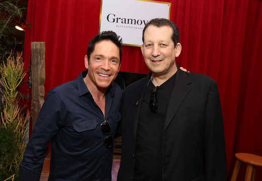 Musicans Dave Koz and Jeff Lorber -  Photo by Imeh Akpanudosen WireImage