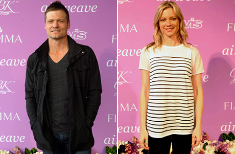 Actors Bailey chase "Saving Grace" and Amy Smart "The Butterfly Effect"