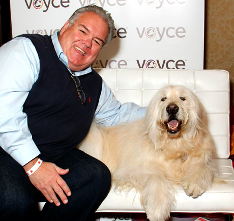 Jim O'Heir (Parks and Recreation) with Voyce.