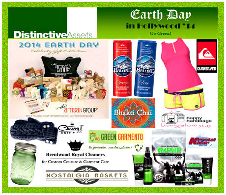 Distinctive Assets Earth Day Green Celebrity Gift Bag