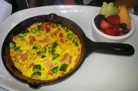 zinc restaurant california fit fritatta