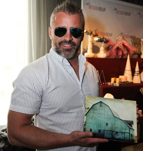 Actor Matt LeBlanc visiting The Artisan Group at at the GBK Hollywood award show gift lounge.