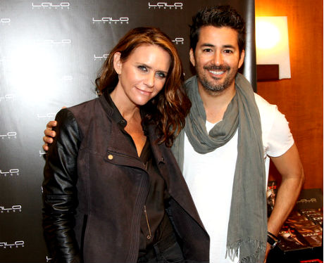 Amy Landecker and celebrity trainer Lalo Fuentes