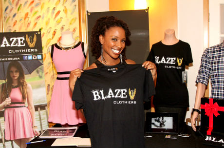 Shanola Hampton at Blaze Clothiers