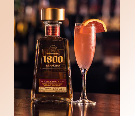 DayBreak cocktail with 1800 Reposado Tequila