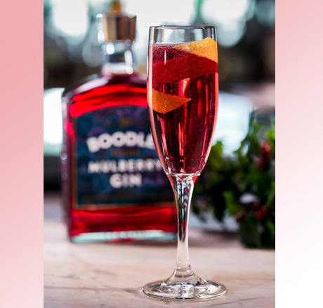 Boodles Royale with Boodles Mulberry Gin