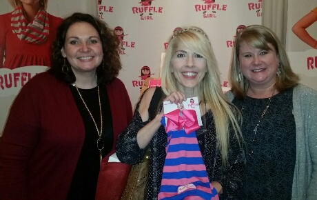Singer, Actress, Songwriter Riley Weston with Ruffle Girl.