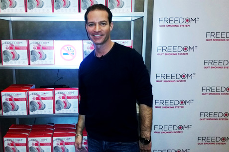 Founder/inventor Craig Nabat of FREEDOM Quit Smoking Syster