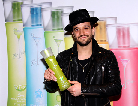 DWTS Mark Ballas with Be Tini Spirits