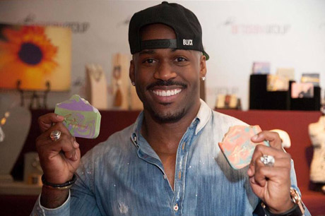 Dolvett Quince of NBC's "The Biggest Loser" with Tanglewood Soap Company
