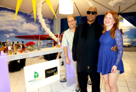 Musician Stevie Wonder attends the GRAMMY Gift Lounge during The 58th GRAMMY Awards at Staples Center on February 14, 2016 in Los Angeles, California.