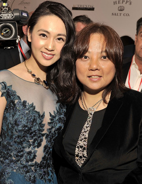 Actress Candy Wang and Producer/Director Alice Wang