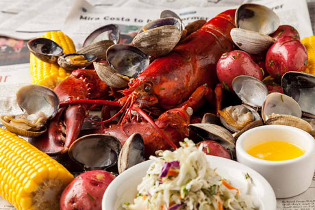 Bluewater Grill Redondo Beach Maine Lobster Clam Bake