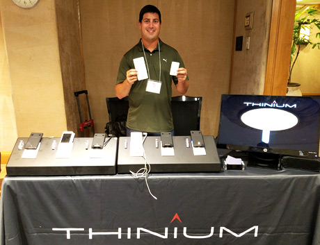 Thinium Technologies, the world's thinnest wall charger