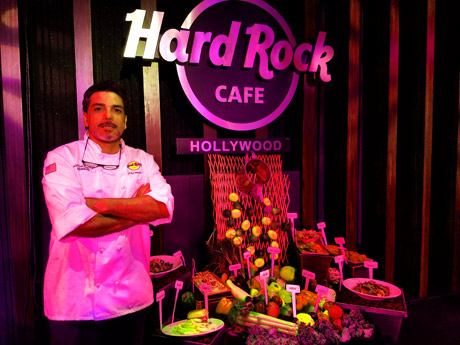 Chef Alex from Hard Rock Universal City Walk