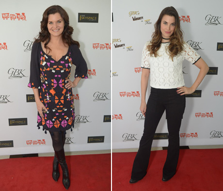 Heather Tom and Meghan Ory