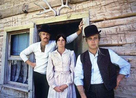 Robert Redford, Katherine Ross and Paul Newman from "The Sundance Kid â€¦ce Kid" 1968