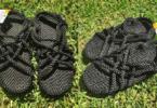 Nomadic State of Mind Handmade Sandals, JC in Black