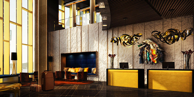 The Thief Oslo Luxury Hotel and Spa Lobby