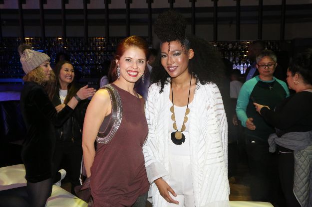 Anna Trebunskaya and Judith HIll