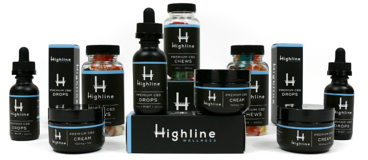 HIghline Wellness CBD products