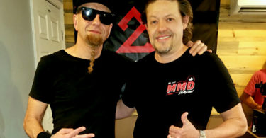 Shavo Odadjian with Ronnie Correa, General Manager