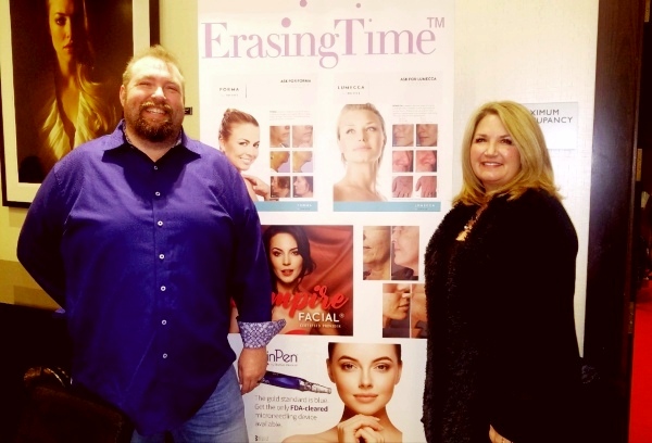 Dwayne and Kyme, founders of Erasing Time Medspa in Woodland Hills, CA