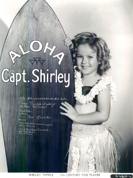 Shirley Temple in Hawaii