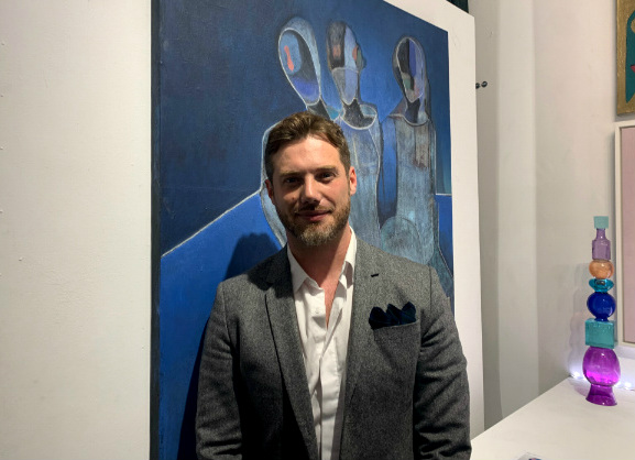 Artist Marco Lorenzetto