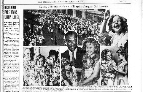 Shirley Temple, Honolulu Star Bulletin, August 12, 1935