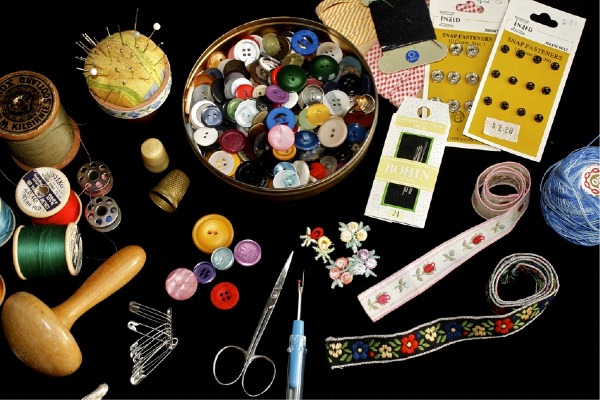 homemaking skills - sewing a button homemaking skills