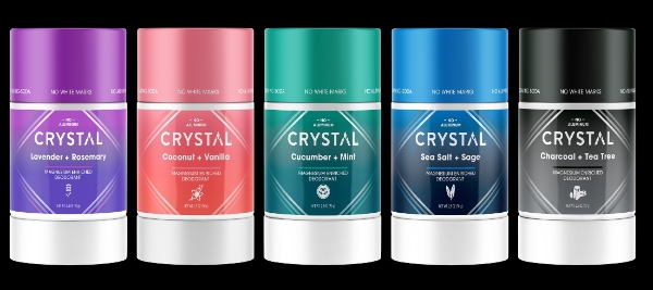 Crystal magnesium deodorant stick