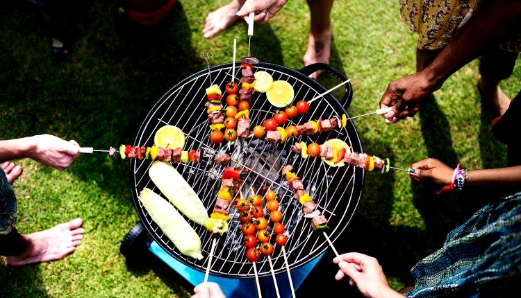 outdoor barbeque