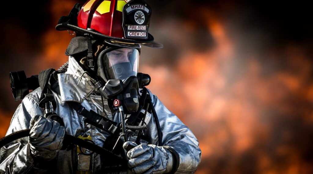 firefighter respirator