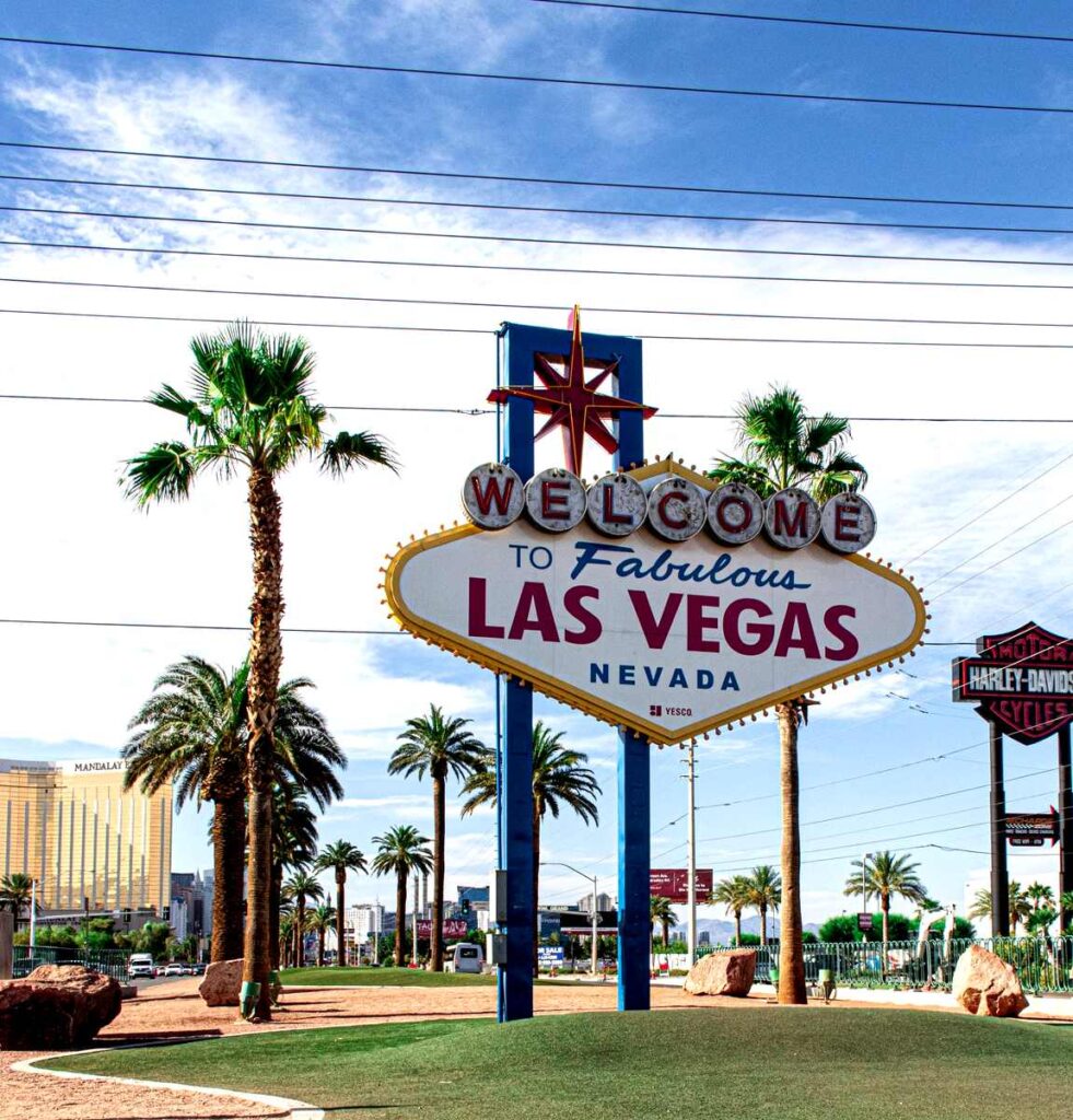 Welcome to Las Vegas sign