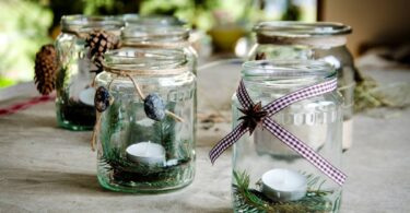 upcycle candle jars