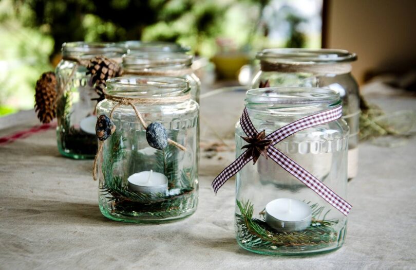 upcycle candle jars