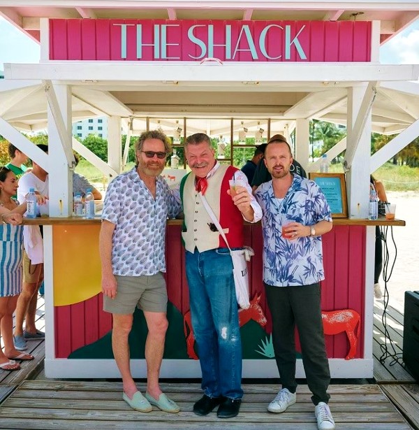 Bryan Cranson, Chef Dario Cecchini, Aaron Paul, The Shack, SLS South Beach